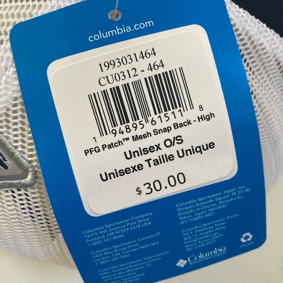 NWT Columbia hat performance fishing gear - Picture 4 of 11